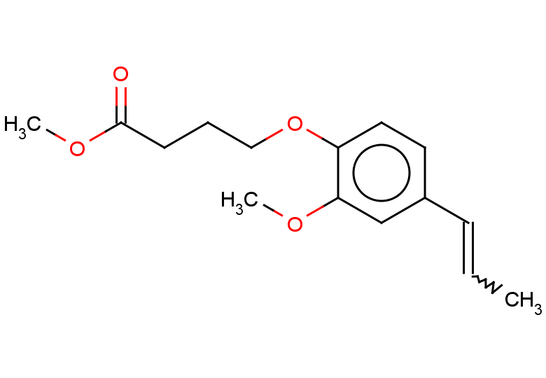 methyl 4-[2-methoxy-4-(prop-1-en-1-yl)phenoxy]butanoate