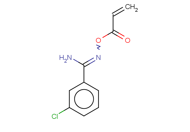 [amino(3-chlorophenyl)methylidene]amino prop-2-enoate