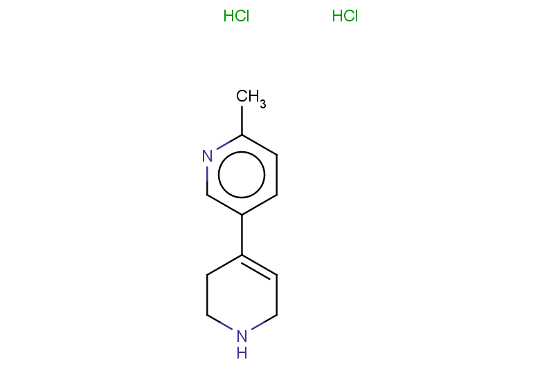 2-methyl-5-(1,2,3,6-tetrahydropyridin-4-yl)pyridine dihydrochloride