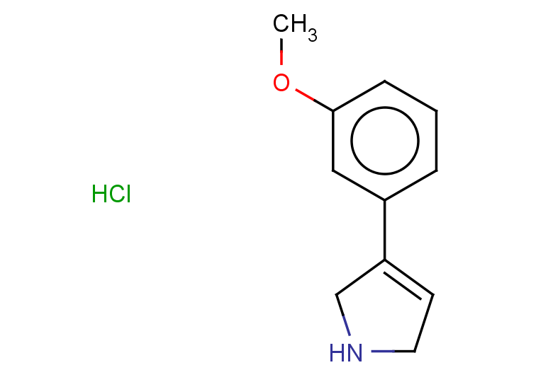3-(3-methoxyphenyl)-2,5-dihydro-1H-pyrrole hydrochloride