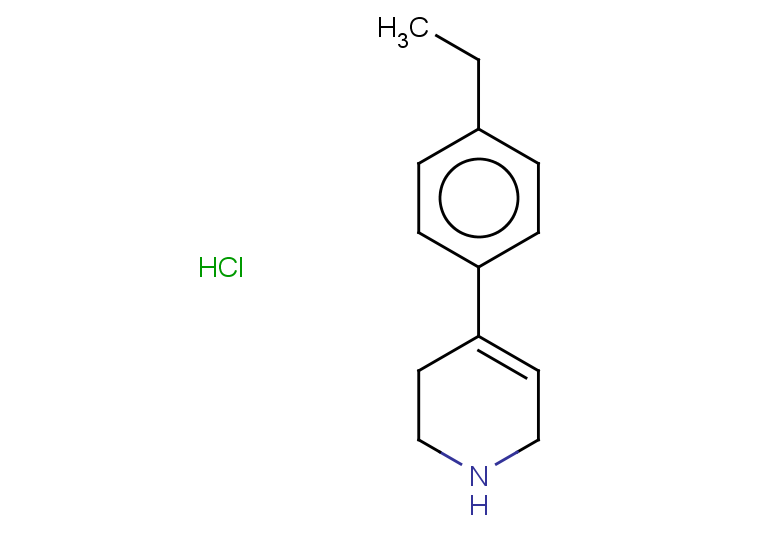 4-(4-ethylphenyl)-1,2,3,6-tetrahydropyridine hydrochloride