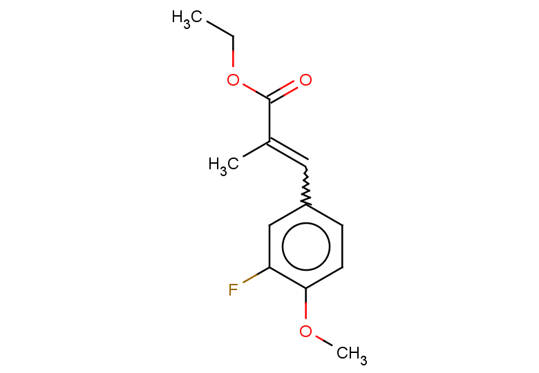 ethyl 3-(3-fluoro-4-methoxyphenyl)-2-methylprop-2-enoate