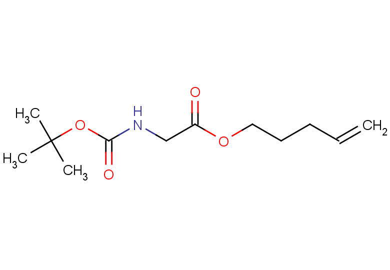 pent-4-en-1-yl 2-{[(tert-butoxy)carbonyl]amino}acetate