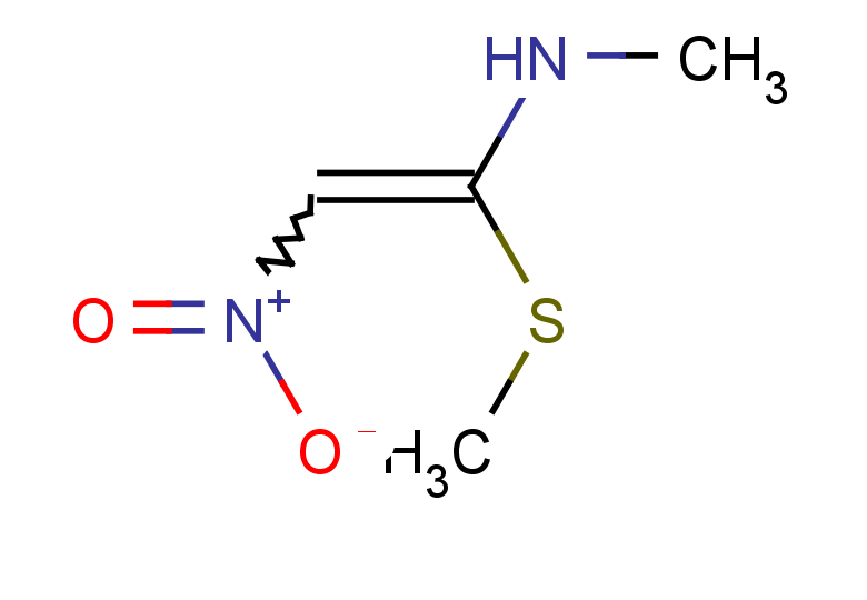 methyl[1-(methylsulfanyl)-2-nitroethenyl]amine