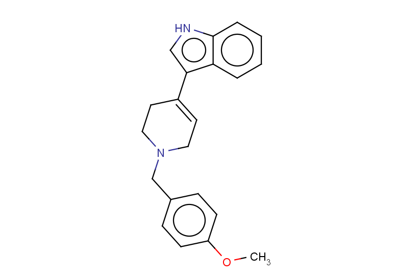 3-{1-[(4-methoxyphenyl)methyl]-1,2,3,6-tetrahydropyridin-4-yl}-1H-indole