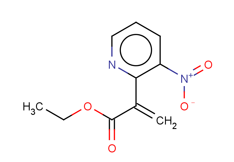 ethyl 2-(3-nitropyridin-2-yl)prop-2-enoate