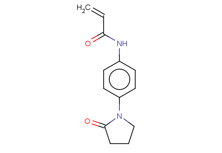 N-[4-(2-oxopyrrolidin-1-yl)phenyl]prop-2-enamide