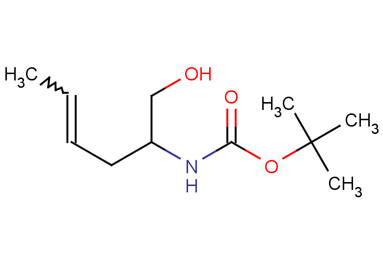tert-butyl N-(1-hydroxyhex-4-en-2-yl)carbamate