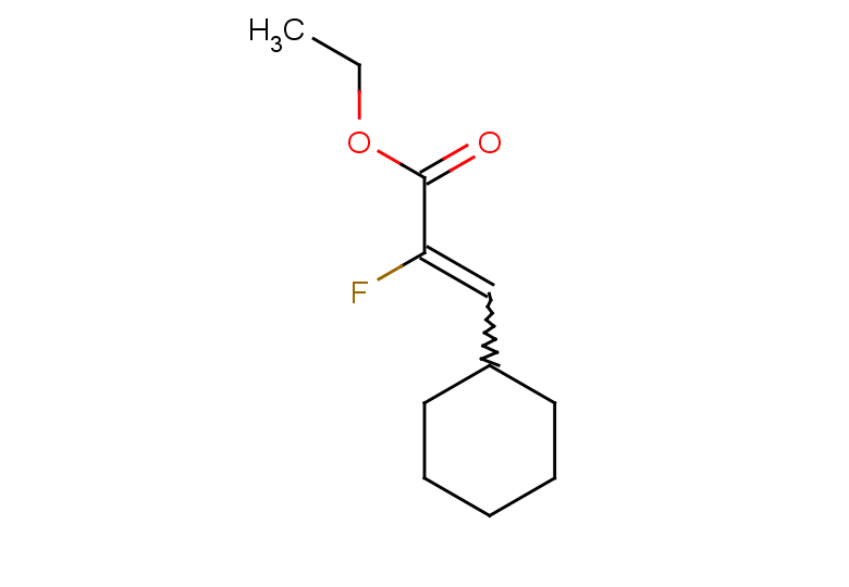 ethyl 3-cyclohexyl-2-fluoroprop-2-enoate
