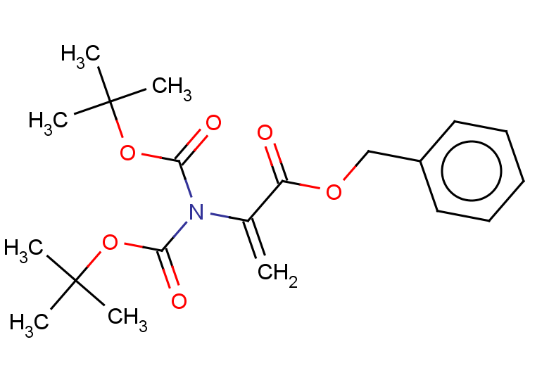 benzyl 2-{bis[(tert-butoxy)carbonyl]amino}prop-2-enoate