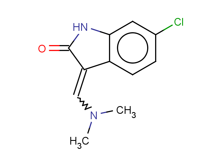 6-chloro-3-[(dimethylamino)methylidene]-2,3-dihydro-1H-indol-2-one