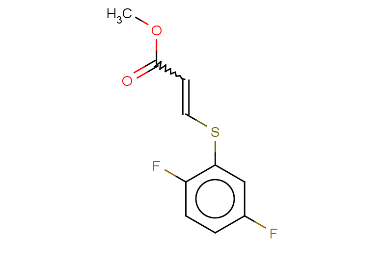 methyl 3-[(2,5-difluorophenyl)sulfanyl]prop-2-enoate
