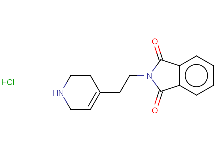 2-[2-(1,2,3,6-tetrahydropyridin-4-yl)ethyl]-2,3-dihydro-1H-isoindole-1,3-dione hydrochloride