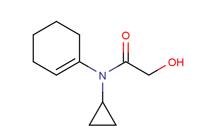 N-(cyclohex-1-en-1-yl)-N-cyclopropyl-2-hydroxyacetamide