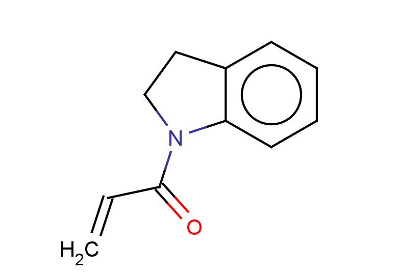 1-(2,3-dihydro-1H-indol-1-yl)prop-2-en-1-one