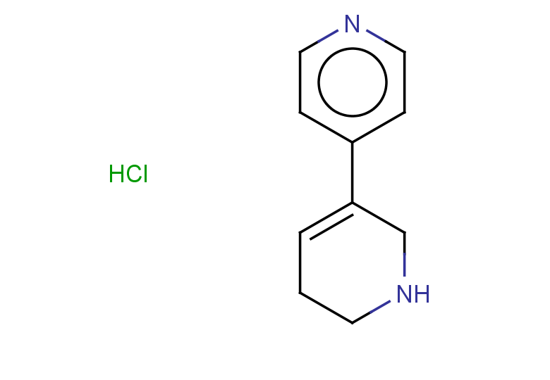 4-(1,2,5,6-tetrahydropyridin-3-yl)pyridine hydrochloride