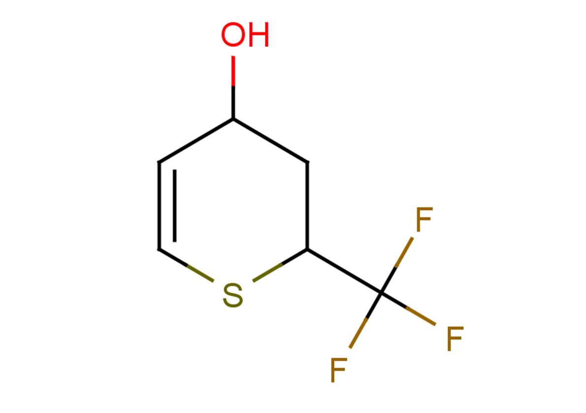 2-(trifluoromethyl)-3,4-dihydro-2H-thiopyran-4-ol