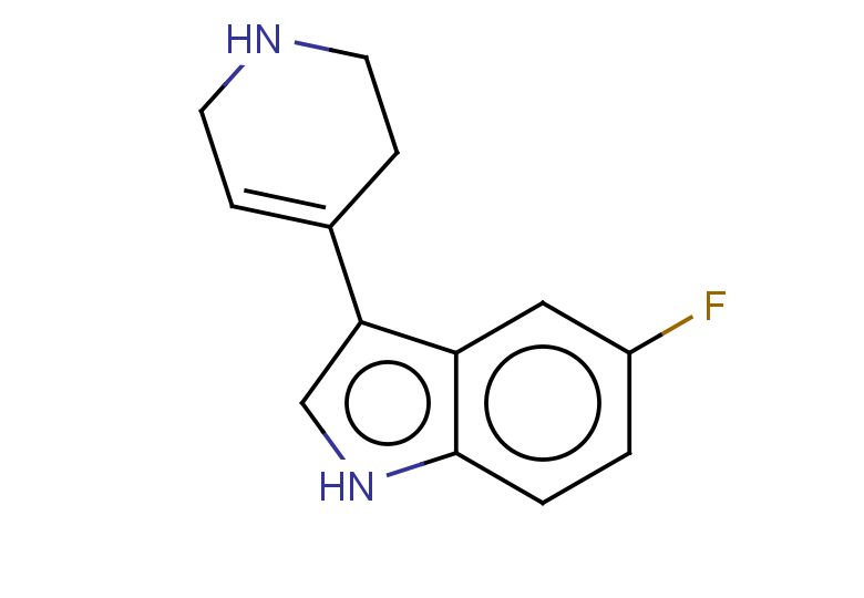 5-fluoro-3-(1,2,3,6-tetrahydropyridin-4-yl)-1H-indole