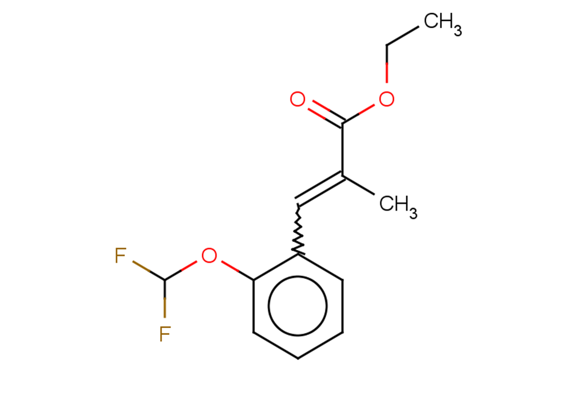 ethyl 3-[2-(difluoromethoxy)phenyl]-2-methylprop-2-enoate