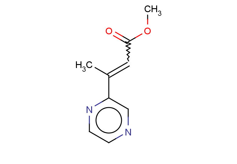 methyl 3-(pyrazin-2-yl)but-2-enoate