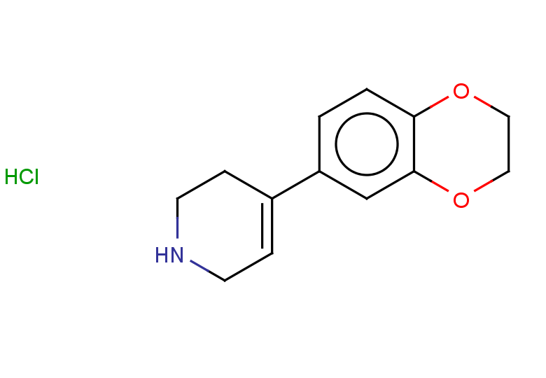 4-(2,3-dihydro-1,4-benzodioxin-6-yl)-1,2,3,6-tetrahydropyridine hydrochloride