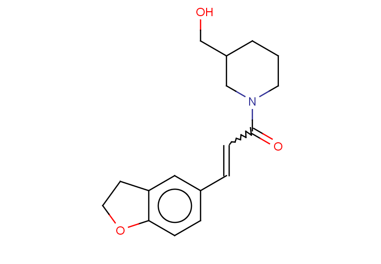 3-(2,3-dihydro-1-benzofuran-5-yl)-1-[3-(hydroxymethyl)piperidin-1-yl]prop-2-en-1-one