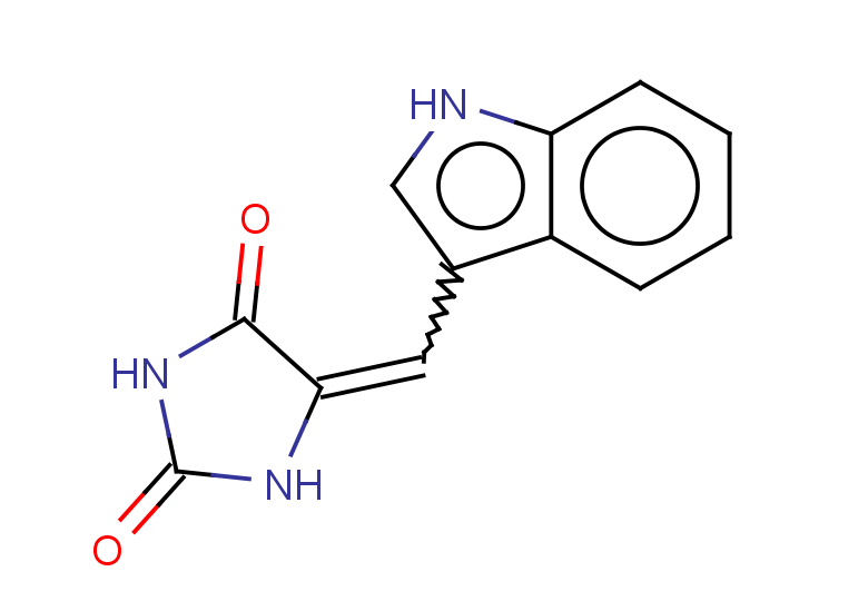 5-(1H-indol-3-ylmethylidene)imidazolidine-2,4-dione