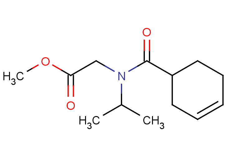 methyl 2-[1-(cyclohex-3-en-1-yl)-N-(propan-2-yl)formamido]acetate