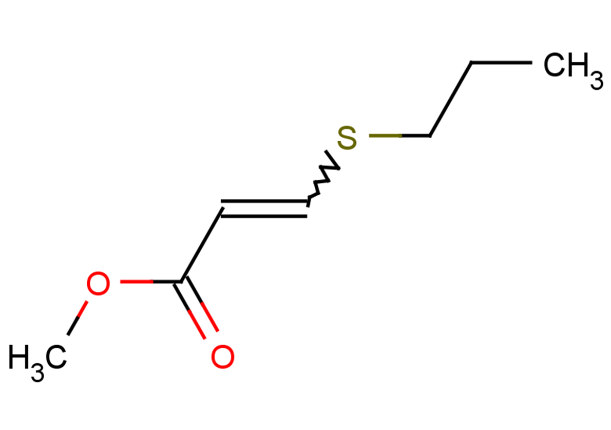 methyl 3-(propylsulfanyl)prop-2-enoate