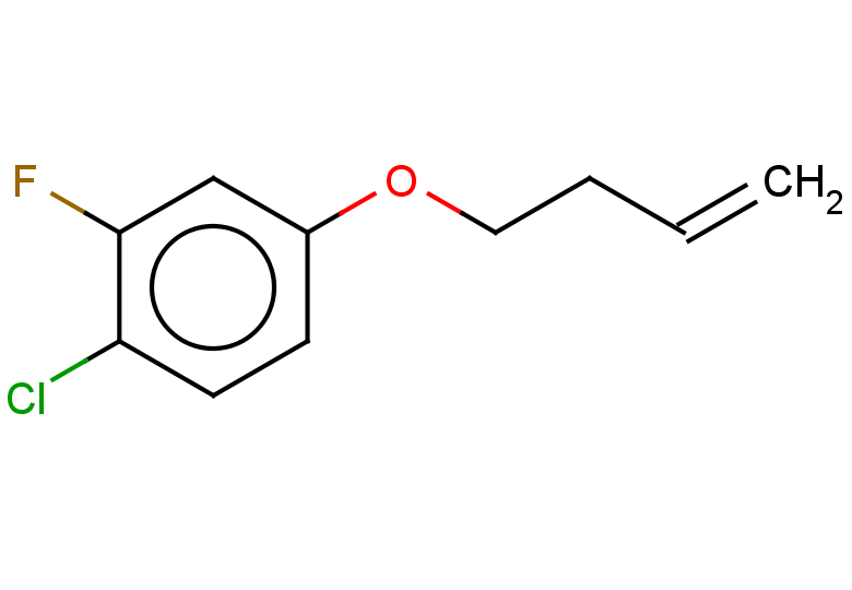 4-(but-3-en-1-yloxy)-1-chloro-2-fluorobenzene