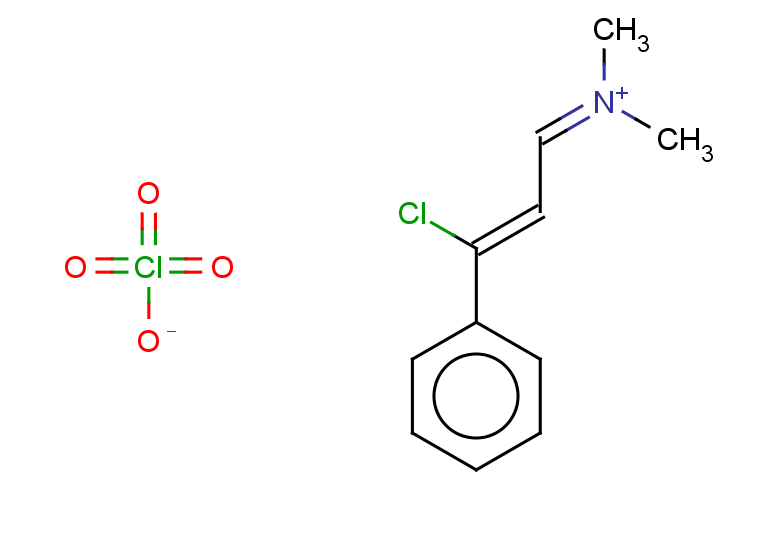 [(2Z)-3-chloro-3-phenylprop-2-en-1-ylidene]dimethylazanium perchlorate