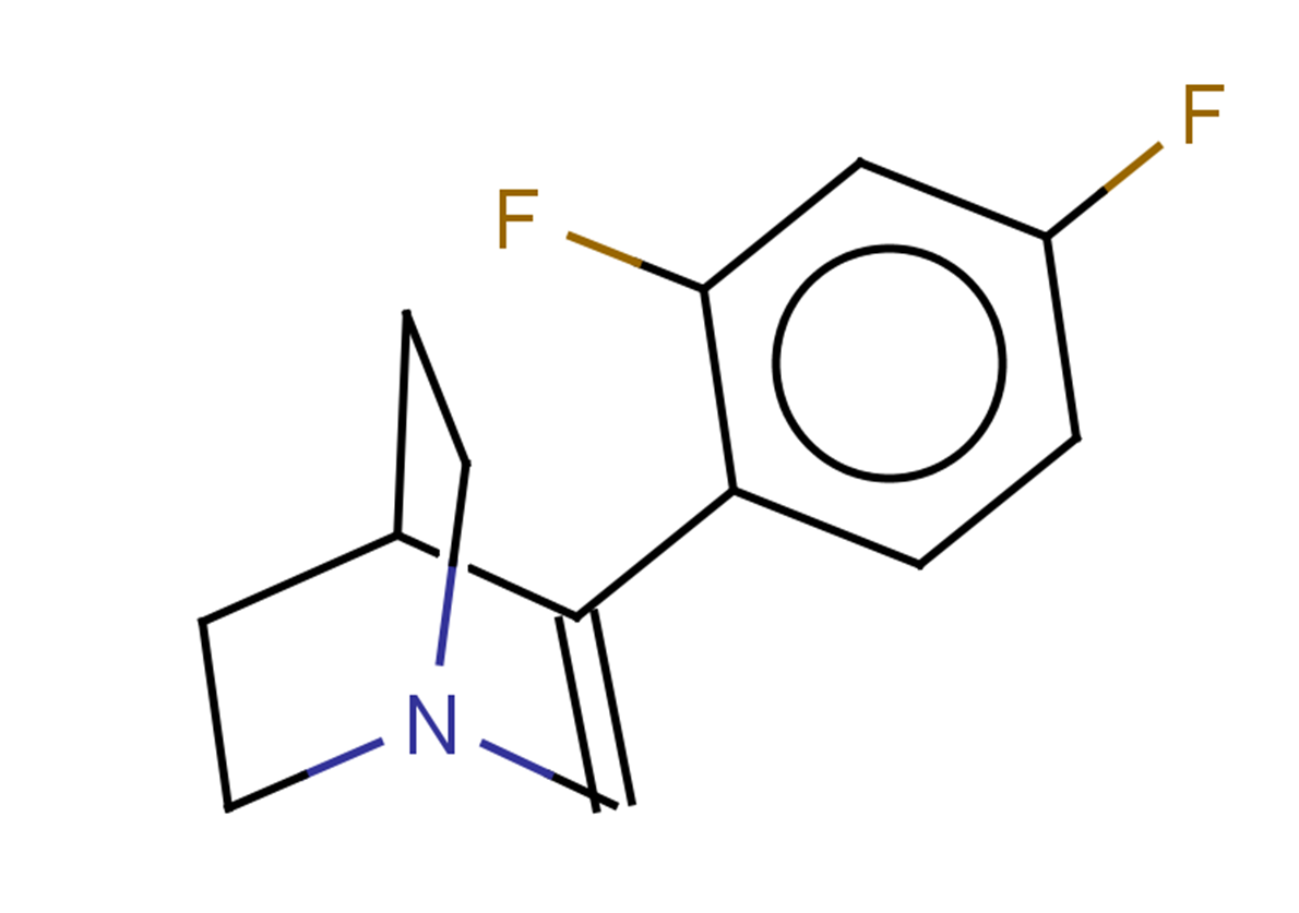 3-(2,4-difluorophenyl)-1-azabicyclo[2.2.2]oct-2-ene