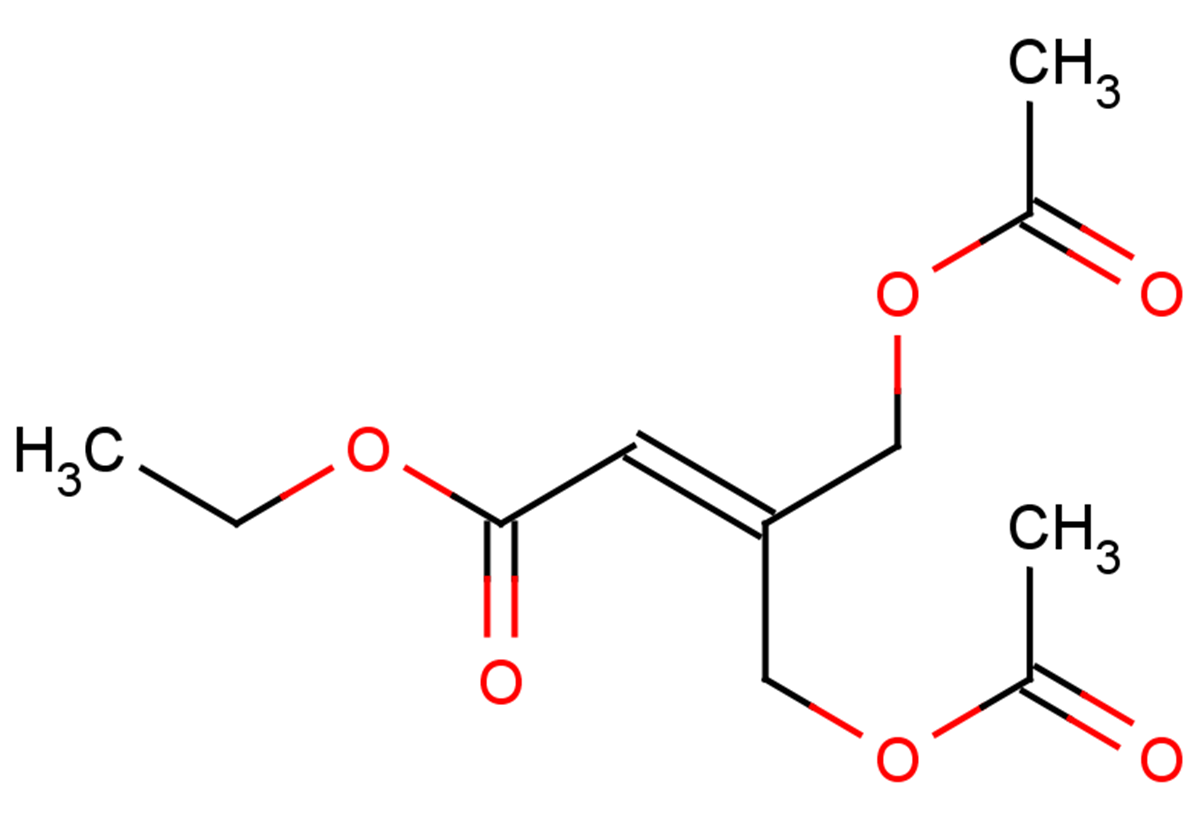 ethyl 4-(acetyloxy)-3-[(acetyloxy)methyl]but-2-enoate