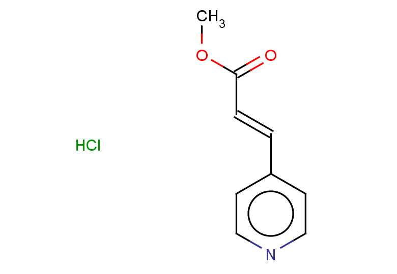 methyl (2E)-3-(pyridin-4-yl)prop-2-enoate hydrochloride