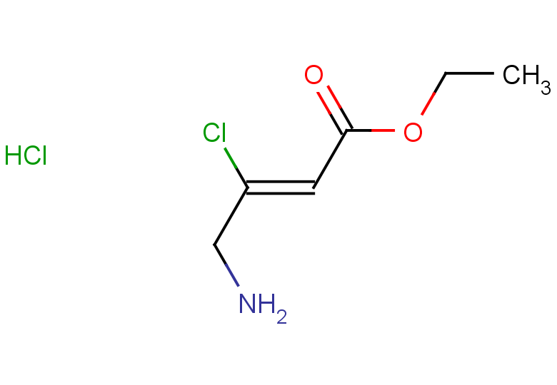 ethyl (2Z)-4-amino-3-chlorobut-2-enoate hydrochloride