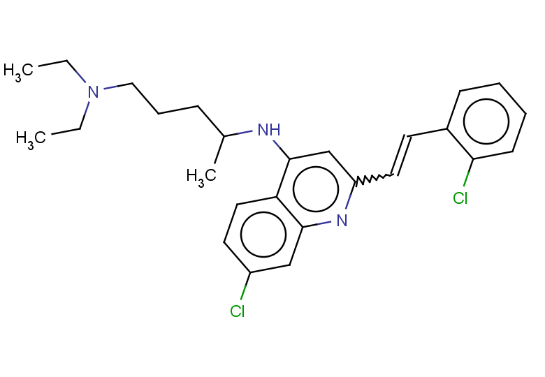 [4-({7-chloro-2-[2-(2-chlorophenyl)ethenyl]quinolin-4-yl}amino)pentyl]diethylamine