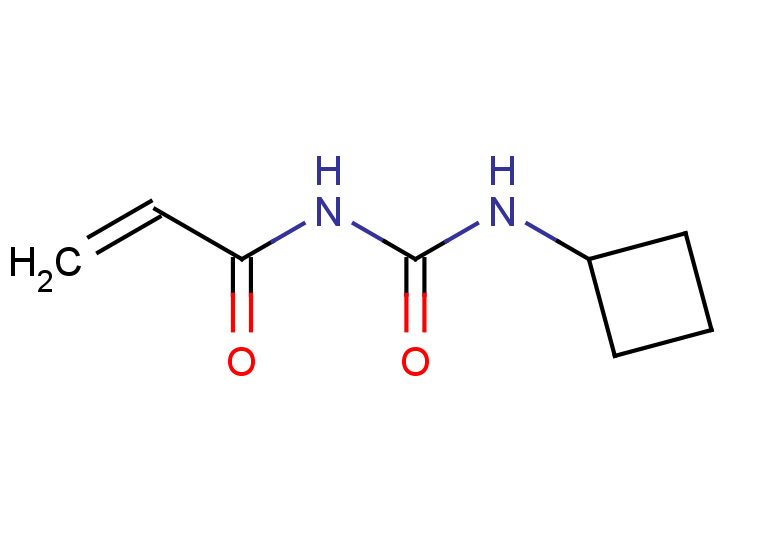 1-cyclobutyl-3-(prop-2-enoyl)urea