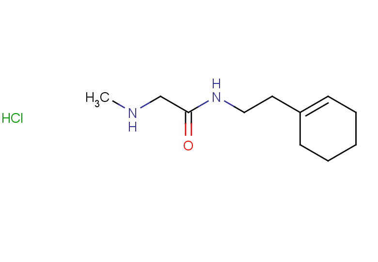 N-[2-(cyclohex-1-en-1-yl)ethyl]-2-(methylamino)acetamide hydrochloride