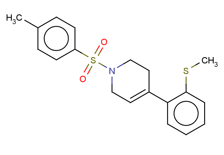 1-(4-methylbenzenesulfonyl)-4-[2-(methylsulfanyl)phenyl]-1,2,3,6-tetrahydropyridine