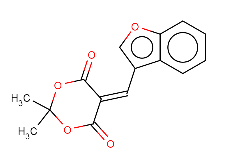 5-[(1-benzofuran-3-yl)methylidene]-2,2-dimethyl-1,3-dioxane-4,6-dione