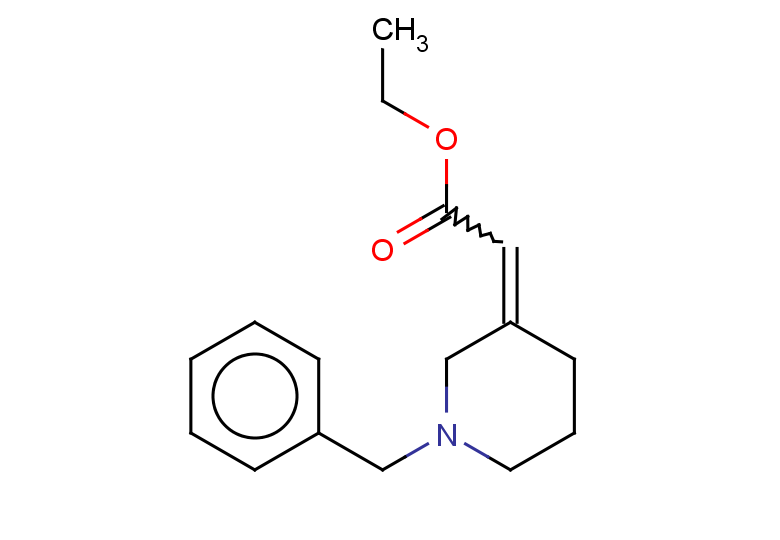 ethyl 2-(1-benzylpiperidin-3-ylidene)acetate