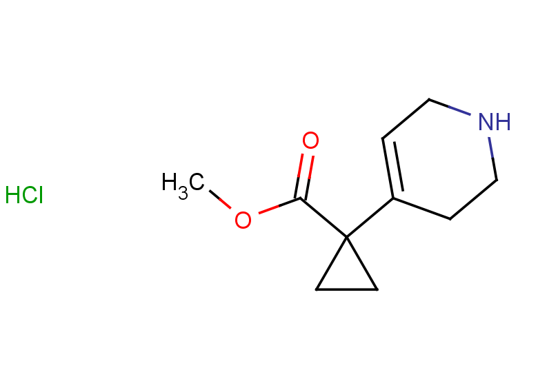 methyl 1-(1,2,3,6-tetrahydropyridin-4-yl)cyclopropane-1-carboxylate hydrochloride