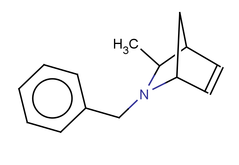 2-benzyl-3-methyl-2-azabicyclo[2.2.1]hept-5-ene, Mixture of diastereomers