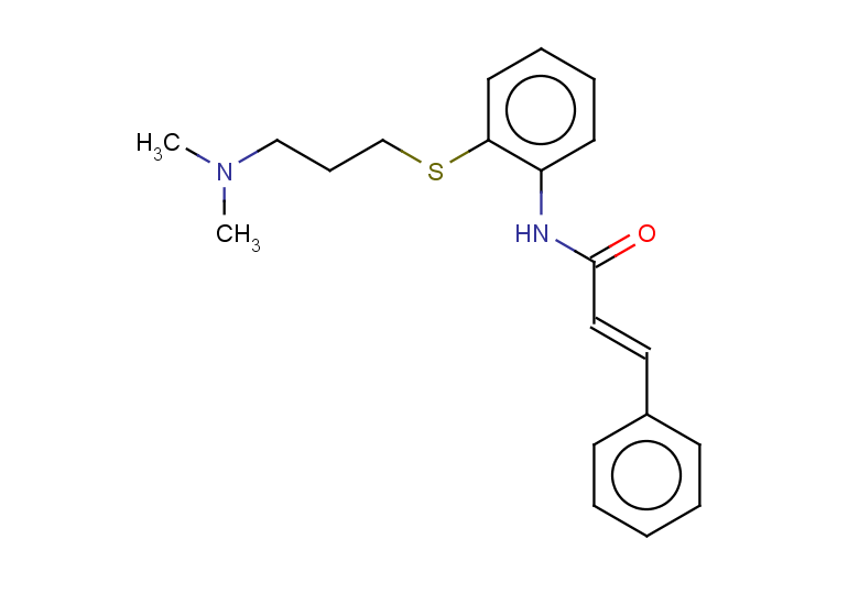 (2E)-N-(2-{[3-(dimethylamino)propyl]sulfanyl}phenyl)-3-phenylprop-2-enamide