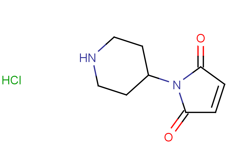 1-(piperidin-4-yl)-2,5-dihydro-1H-pyrrole-2,5-dione hydrochloride