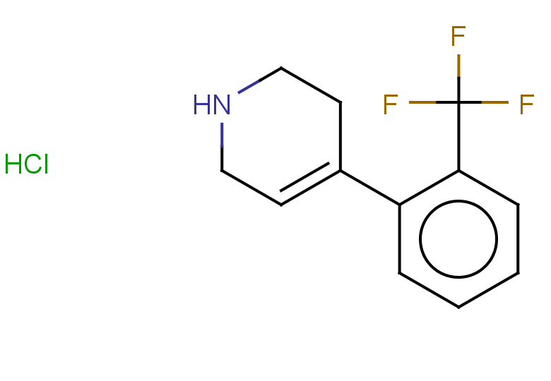 4-[2-(trifluoromethyl)phenyl]-1,2,3,6-tetrahydropyridine hydrochloride