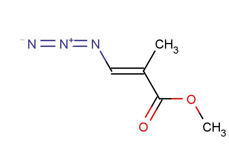 methyl (2E)-3-azido-2-methylprop-2-enoate