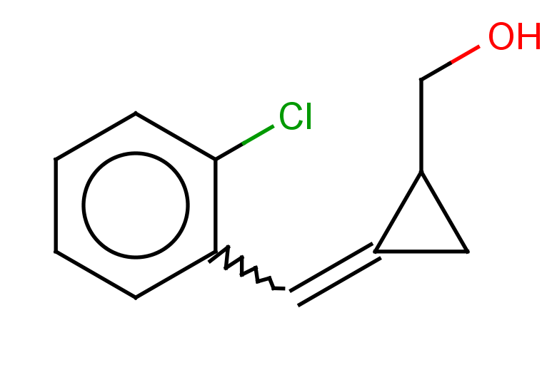 {2-[(2-chlorophenyl)methylidene]cyclopropyl}methanol