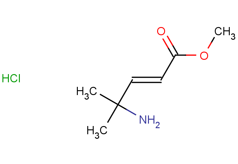methyl (2E)-4-amino-4-methylpent-2-enoate hydrochloride