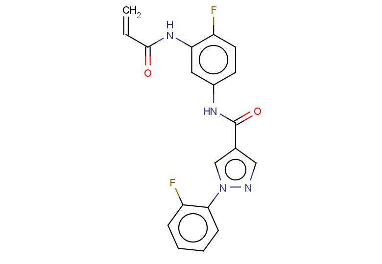 N-[4-fluoro-3-(prop-2-enamido)phenyl]-1-(2-fluorophenyl)-1H-pyrazole-4-carboxamide